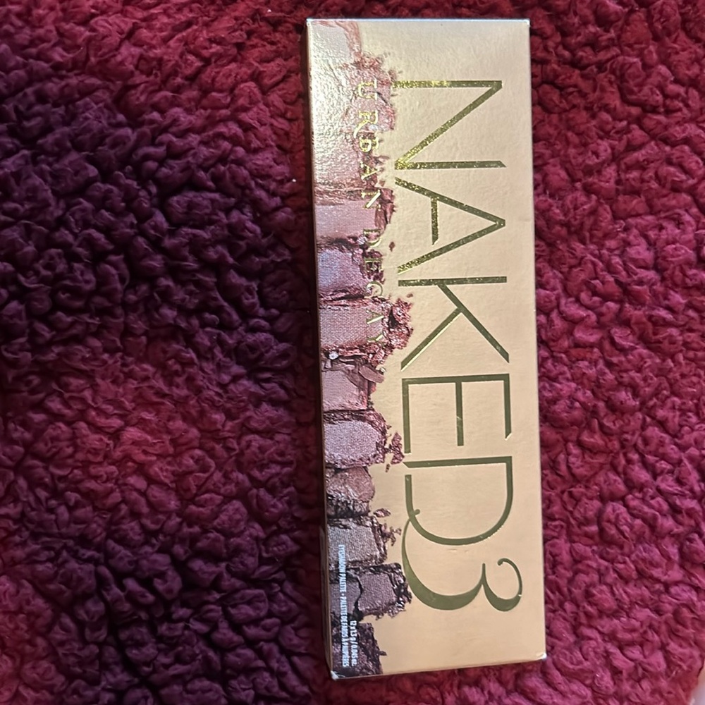 Urban Decay naked 3 eye palette NIB